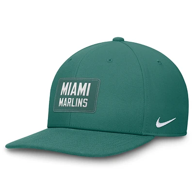 Miami Marlins Bicoastal Pro Men's Nike Dri-FIT MLB Adjustable Hat