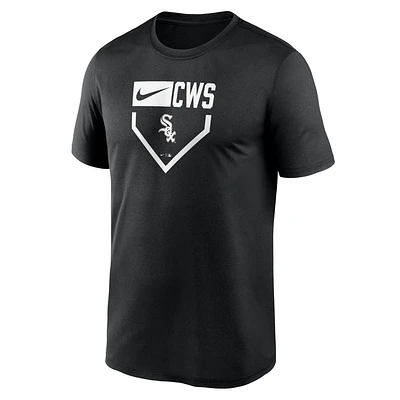 Chicago White Sox Home Plate Icon Legend Men's Nike Dri-FIT MLB T-Shirt