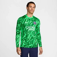 Paris Saint-Germain 2024/25 Stadium Goalkeeper Men's Nike Dri-FIT Soccer Replica Long-Sleeve Jersey