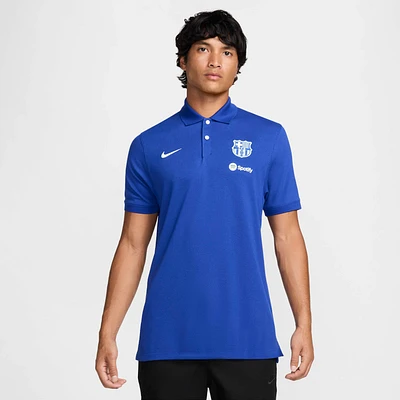 FC Barcelona The Nike Polo Men's Dri-FIT Soccer