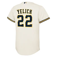 Christian Yelich Milwaukee Brewers Big Kids' Nike MLB Replica Jersey