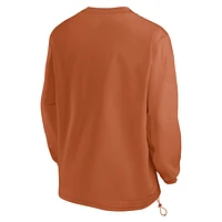 Texas Longhorns Sideline Men's Nike College Long-Sleeve Windshirt