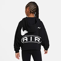 Nike Air Girls' French Terry Full-Zip Hoodie