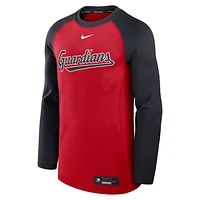 Cleveland Guardians Authentic Collection Game Time Men's Nike Dri-FIT MLB Pullover Crew