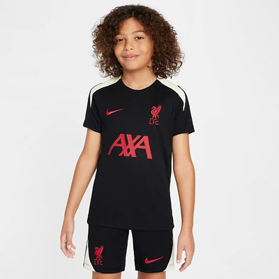 Liverpool FC Strike Special Edition Big Kids' Nike Dri-FIT Soccer Short-Sleeve Knit Top