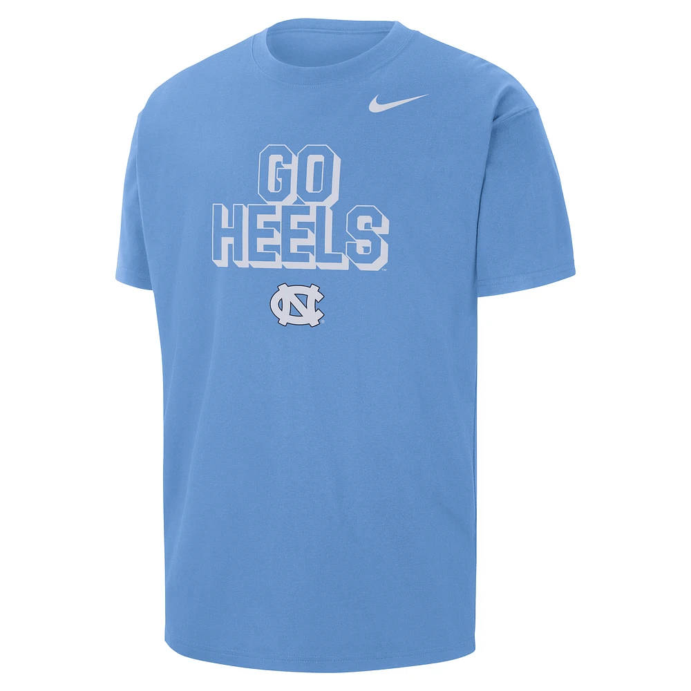 UNC Men's Nike College Max90 Crew-Neck T-Shirt