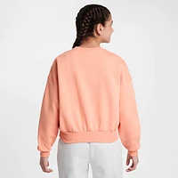 Nike Sportswear Club Fleece Girls' Boxy Crew-Neck Sweatshirt