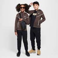 Nike Sportswear Tech Fleece Big Kids' (Boys') Reflective Full-Zip Hoodie