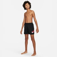 Nike Swim Scribble Big Kids' (Boys') 4" Volley Shorts