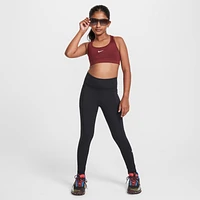 Nike One Big Kids' (Girls') Dri-FIT High-Waisted Leggings with Pockets