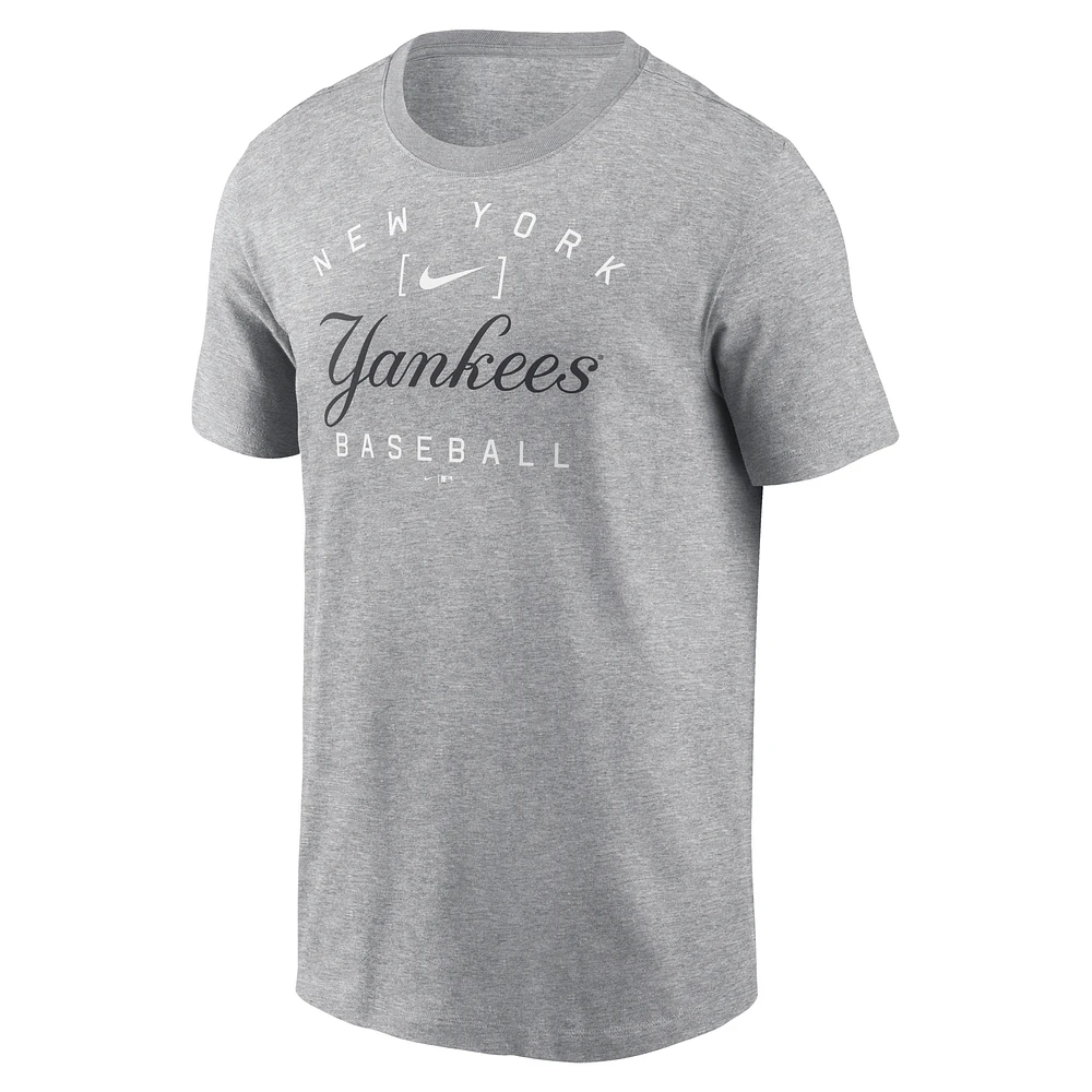 New York Yankees Home Team Athletic Arch Men's Nike MLB T-Shirt