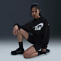 Nike Sportswear Women's Oversized Cropped French Terry Pullover Hoodie