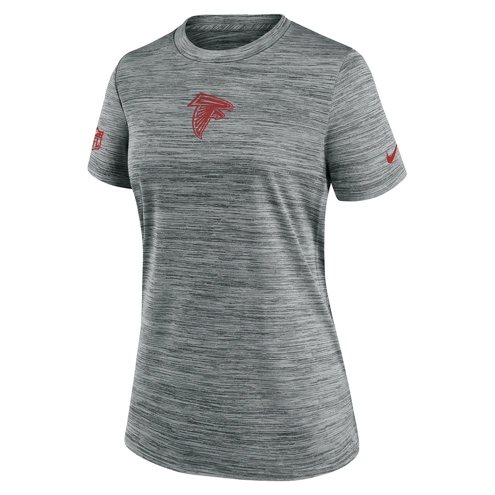 Atlanta Falcons Sideline Team Issue Velocity Women's Nike Dri-FIT NFL T-Shirt