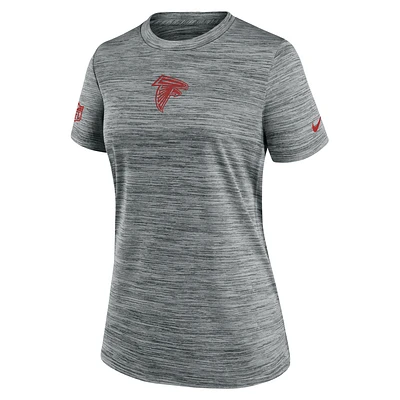 Atlanta Falcons Sideline Team Issue Velocity Women's Nike Dri-FIT NFL T-Shirt
