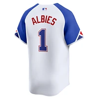 Ozzie Albies Atlanta Braves City Connect Men's Nike Dri-FIT ADV MLB Limited Jersey