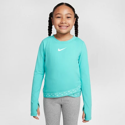 Nike Dri-FIT All Day Play Little Kids' Hemmed T-Shirt