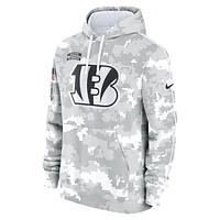 Cincinnati Bengals Salute to Service Primary Edge Club Men's Nike NFL Pullover Hoodie