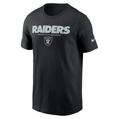 Las Vegas Raiders Sideline Team Issue Men's Nike Dri-FIT NFL T-Shirt