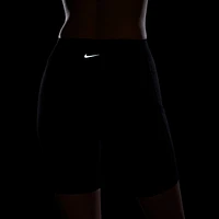 Nike One Women's High-Waisted 8" Biker Shorts with Pockets