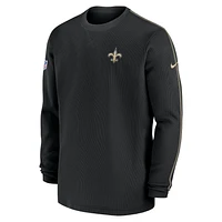 New Orleans Saints Sideline Coach Men’s Nike NFL Long-Sleeve Top