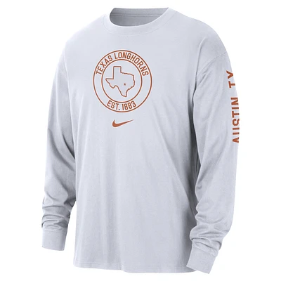 Texas Max90 Men's Nike College Long-Sleeve T-Shirt