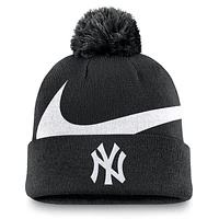 New York Yankees Peak Men's Nike MLB Cuffed Pom Beanie