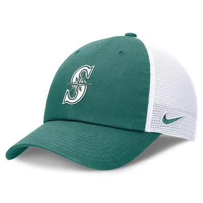 Seattle Mariners Bicoastal Club Men's Nike MLB Trucker Adjustable Hat