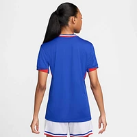 FFF (Men's Team) 2024/25 Stadium Home Women's Nike Dri-FIT Soccer Replica Jersey