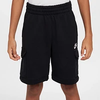 Nike Sportswear Club Big Kids' French Terry Cargo Shorts