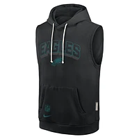 Philadelphia Eagles Sideline Men's Nike Dri-FIT NFL Sleeveless Pullover Hoodie