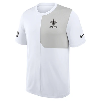New Orleans Saints Sideline Coach Men's Nike Dri-FIT NFL Top