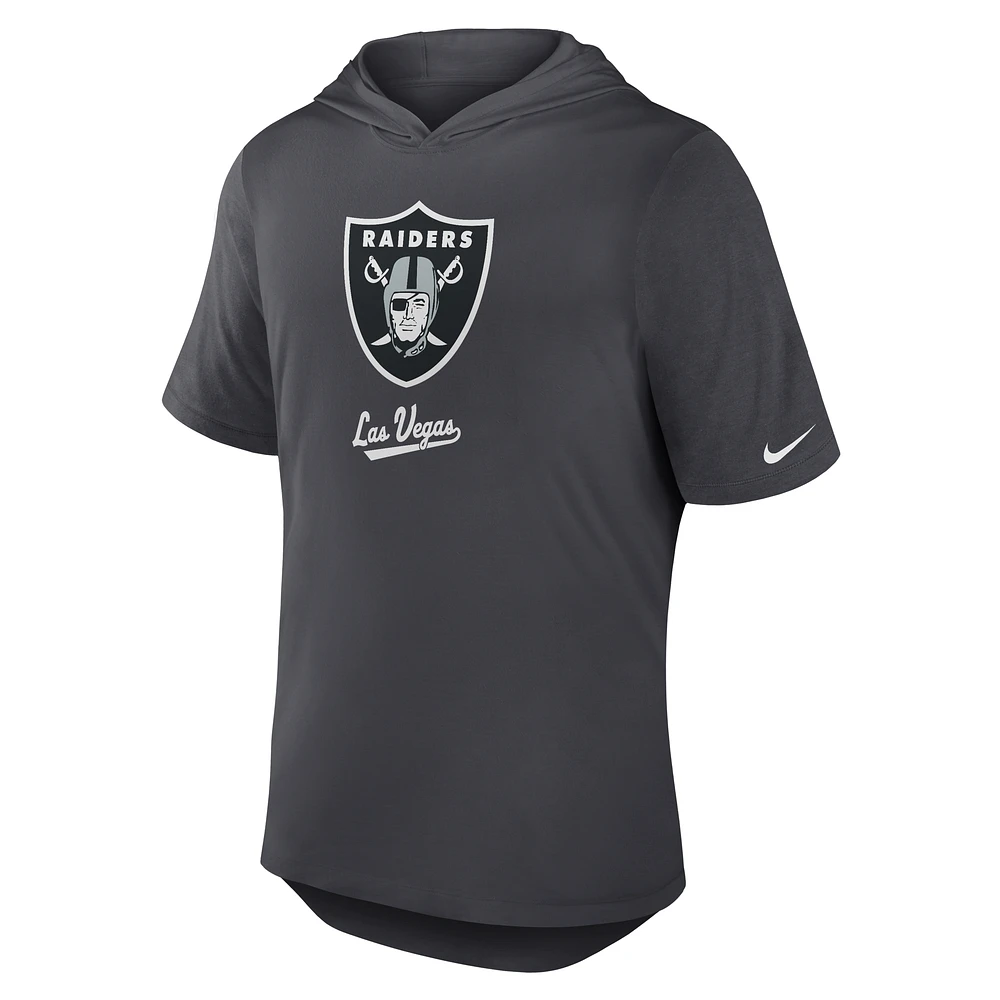 Las Vegas Raiders Men's Nike Dri-FIT NFL Hooded T-Shirt