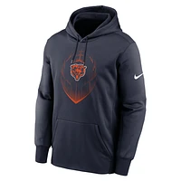 Chicago Bears Men’s Nike Therma NFL Pullover Hoodie