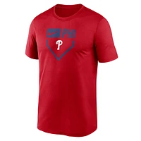 Philadelphia Phillies Home Plate Icon Legend Men's Nike Dri-FIT MLB T-Shirt