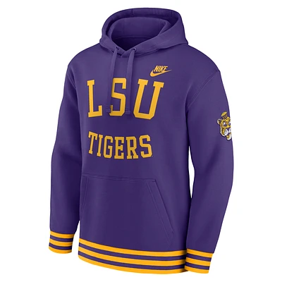 LSU Tigers Legacy Retro Men’s Nike College Pullover Hoodie