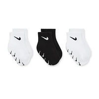 Nike Baby/Toddler Gripper Ankle Socks (3 Pairs)