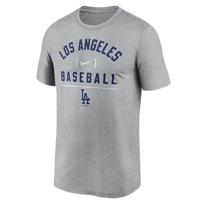 Los Angeles Dodgers Arch Baseball Stack Men's Nike Dri-FIT MLB T-Shirt