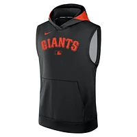 San Francisco Giants Authentic Collection Men’s Nike Dri-FIT MLB Sleeveless Pullover Hoodie