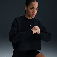 Nike Prima Women's Dri-FIT Oversized Crew-Neck Cropped Top