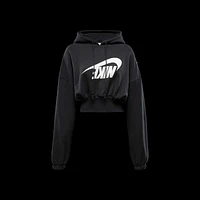 Nike Sportswear Women's Oversized Cropped French Terry Pullover Hoodie