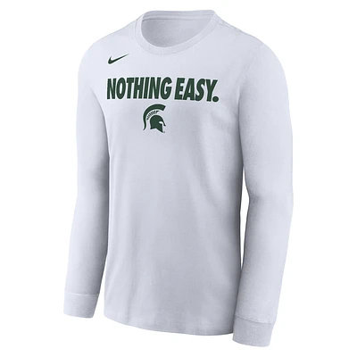 Michigan State Men's Nike College Long-Sleeve T-Shirt