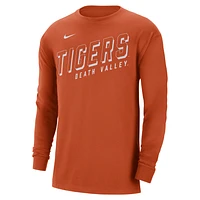 Clemson Men's Nike College Long-Sleeve Max90 T-Shirt