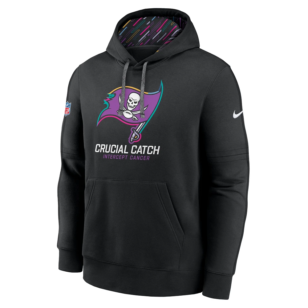 Tampa Bay Buccaneers Crucial Catch Club Men's Nike NFL Pullover Hoodie