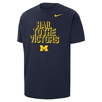 Michigan Men's Nike College Max90 Crew-Neck T-Shirt