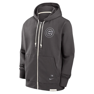 Chicago Cubs Travel Player Men's Nike Dri-FIT MLB Full-Zip Hoodie