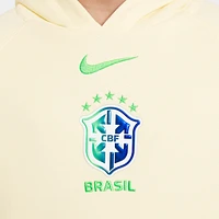 Brazil Big Kids' Nike Air Soccer Pullover Hoodie