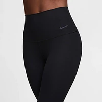 Nike Zenvy Rib Women's Gentle-Support High-Waisted 8" Biker Shorts