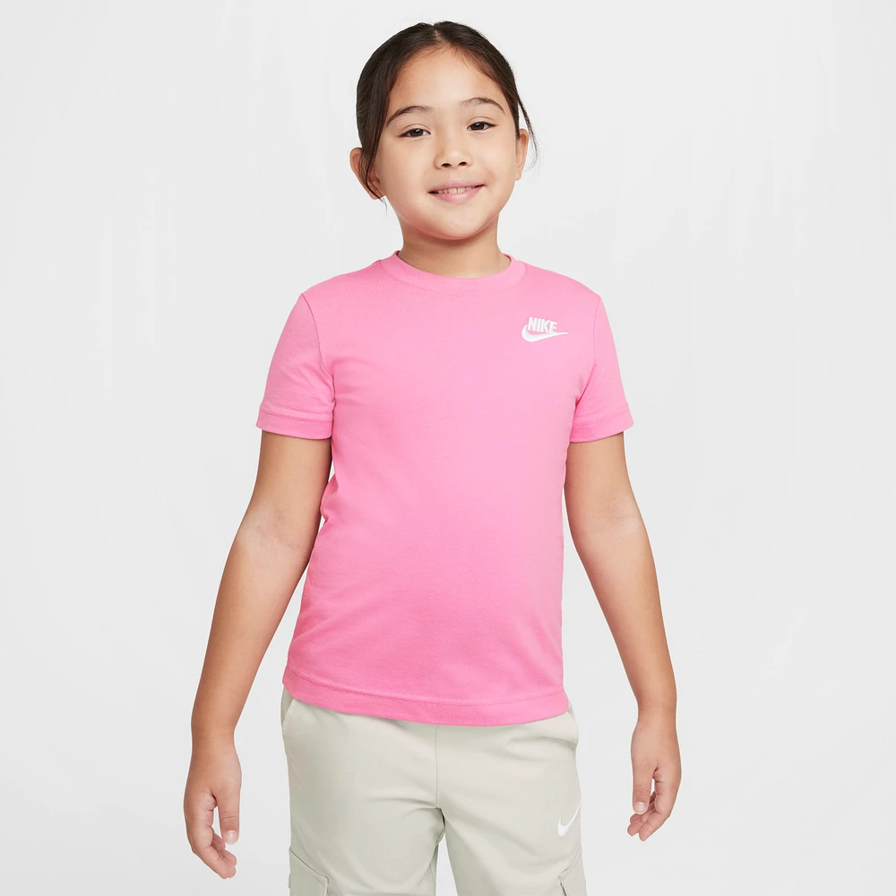 Nike Sportswear Little Kids' Embroidered Futura T-Shirt