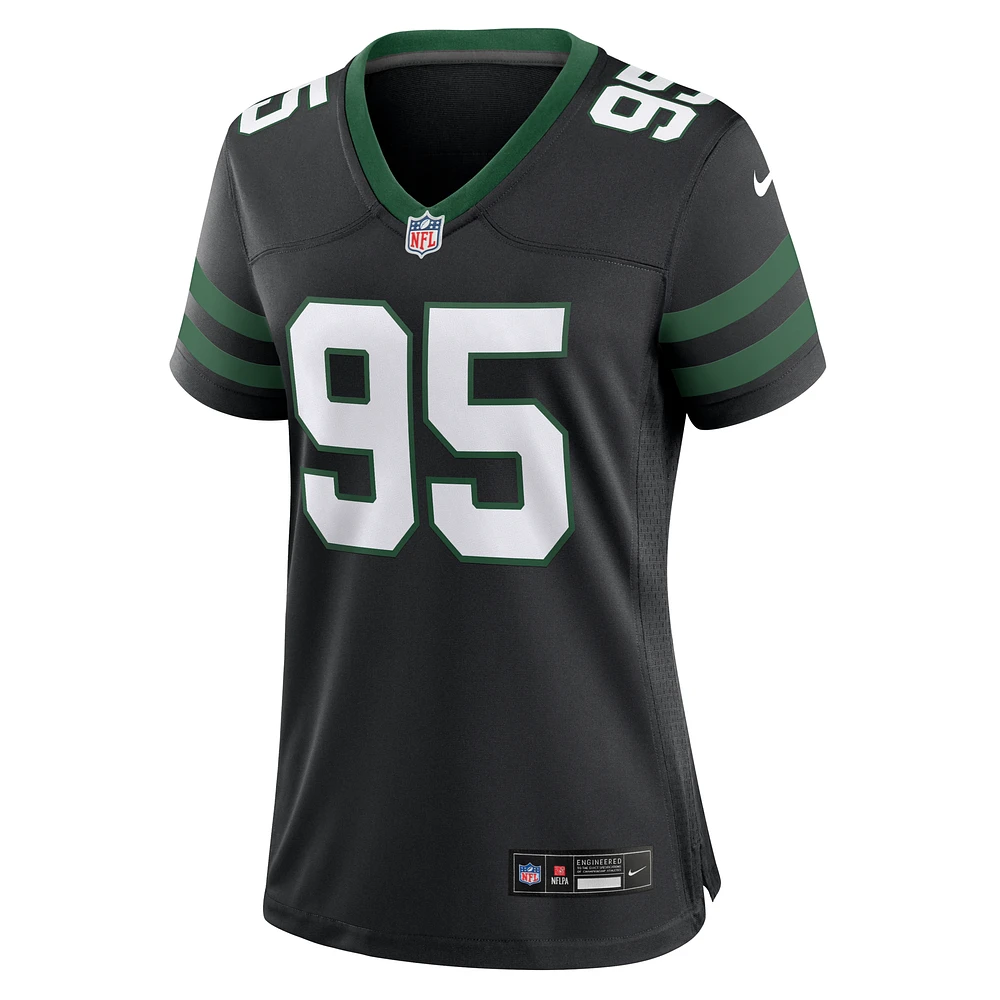 Garrett Wilson New York Jets Women's Nike NFL Game Football Jersey