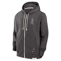 Los Angeles Angels Travel Player Men's Nike Dri-FIT MLB Full-Zip Hoodie